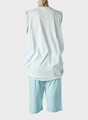 Pyjama coupe droite bleu CHRISTIAN CANE femme