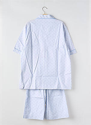 Pyjashort imprimé rayures bleu GUASCH homme