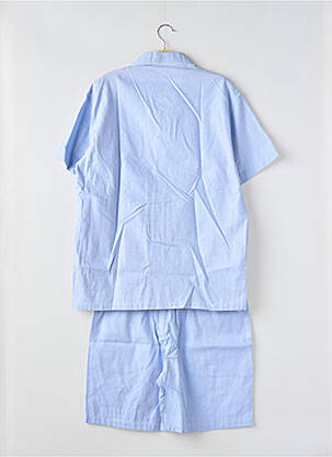 Pyjashort imprimé rayures bleu HOM homme