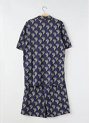 Pyjashort fermeture boutonnée sur le devant bleu RINGELLA homme