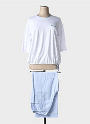 Pyjama blanc LE CHAT pour femme seconde vue