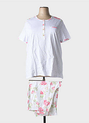 Pyjama blanc RINGELLA pour femme