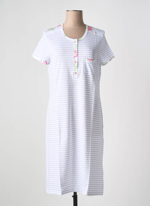 Chemise de nuit blanc RINGELLA pour femme