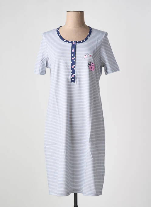 Chemise de nuit gris RINGELLA pour femme