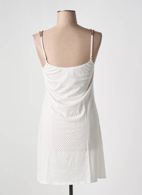 Nuisette/combinette blanc LE CHAT pour femme