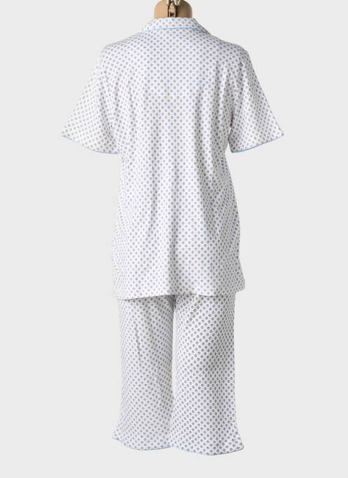 Pyjama blanc CHERIE LINE pour femme