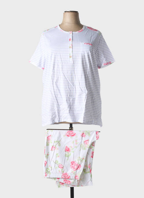 Pyjama blanc RINGELLA pour femme