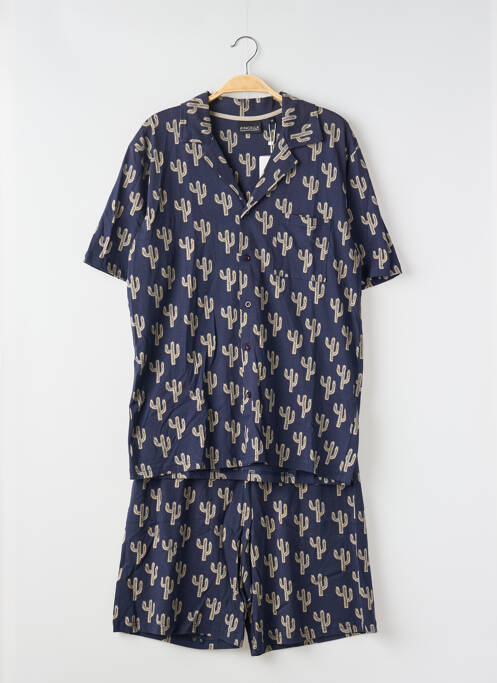 Pyjashort bleu RINGELLA pour homme