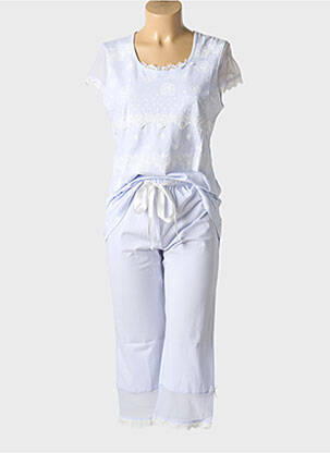 Pyjama tissage jersey bleu RINGELLA femme