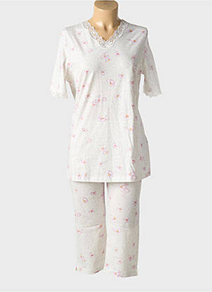 Pyjama tissage jersey blanc RINGELLA femme