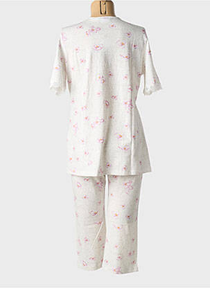Pyjama tissage jersey blanc RINGELLA femme