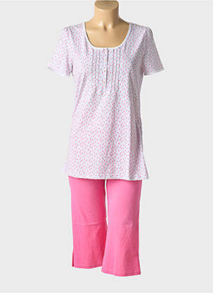 Pyjama tissage jersey rose RINGELLA femme