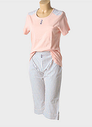 Pyjama tissage jersey rose CHRISTIAN CANE femme