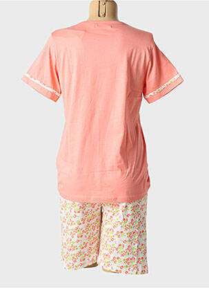 Pyjama col v orange CHRISTIAN CANE femme