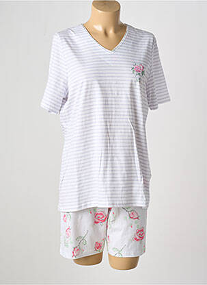 Pyjama col v rose RINGELLA femme