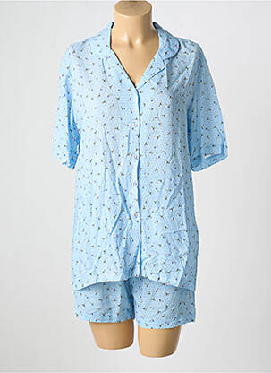 Pyjama manches courtes bleu RINGELLA femme