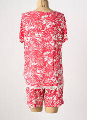Pyjama rouge BARANDI pour femme seconde vue