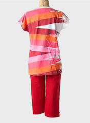 Pyjama rouge ROSE POMME pour femme seconde vue