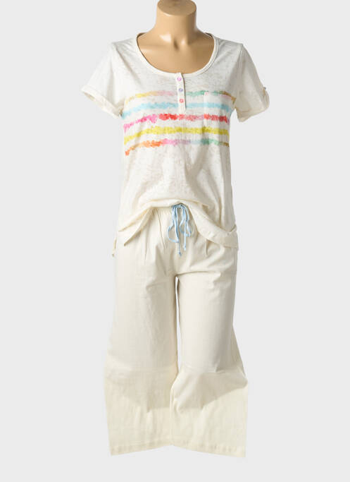 Pyjama beige CHRISTIAN CANE pour femme