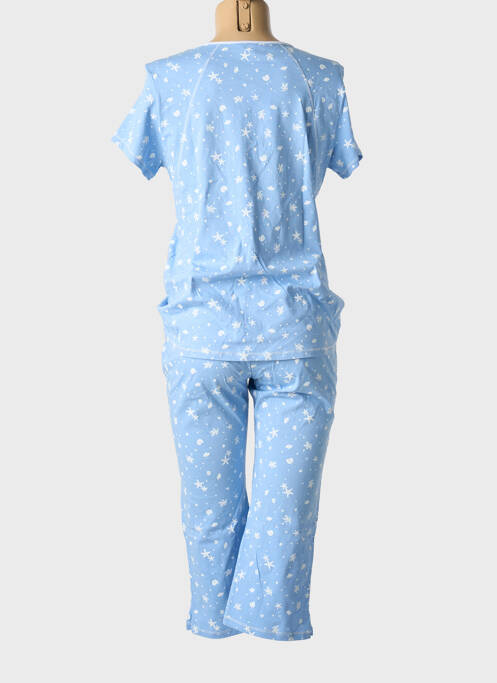 Pyjama bleu BARANDI pour femme