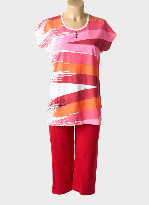 Pyjama rouge ROSE POMME pour femme