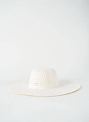 Chapeau blanc SERPACO femme