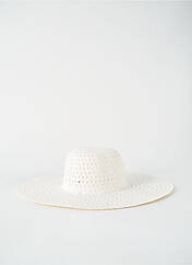 Chapeau blanc SERPACO pour femme seconde vue