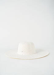 Chapeau blanc SERPACO pour femme seconde vue