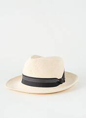 Chapeau beige COUSTILLERES pour homme seconde vue