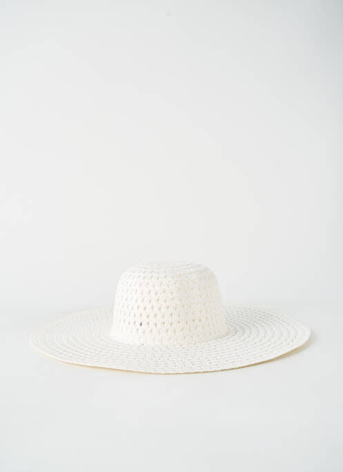 Chapeau blanc SERPACO pour femme