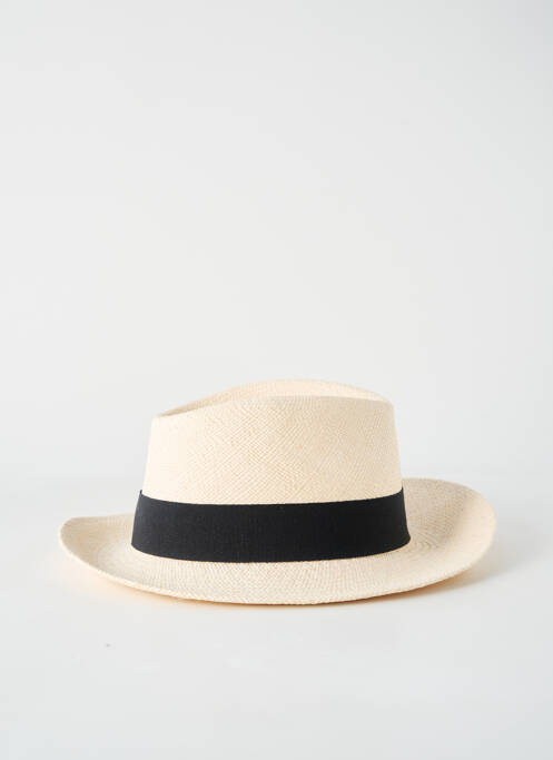 Chapeau beige COUSTILLERES pour homme