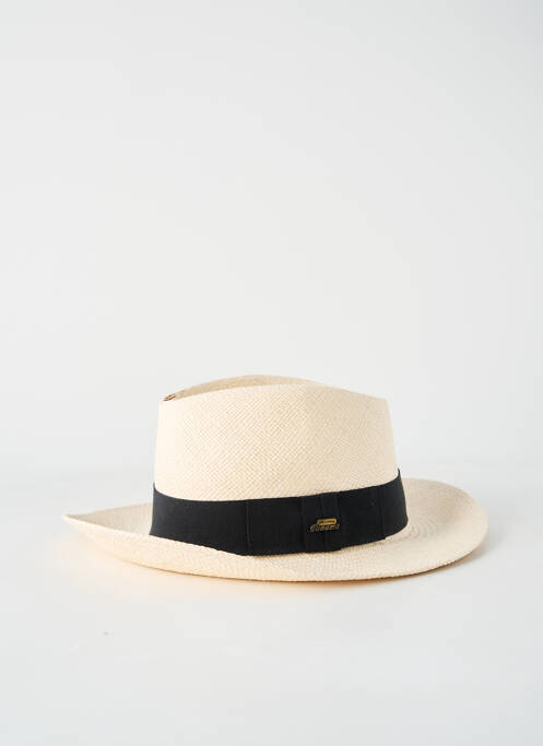 Chapeau beige COUSTILLERES pour homme