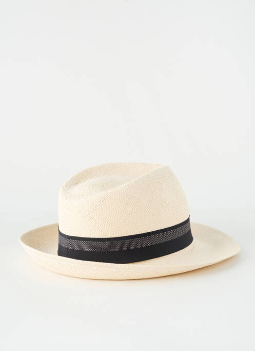 Chapeau beige COUSTILLERES pour homme