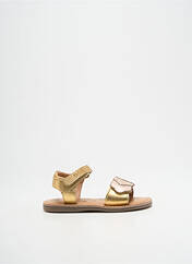 Sandales/Nu pieds or KICKERS pour fille seconde vue