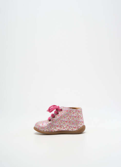 Bottillons rose POM D'API pour fille