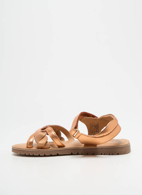 Sandales/Nu pieds orange KICKERS pour fille