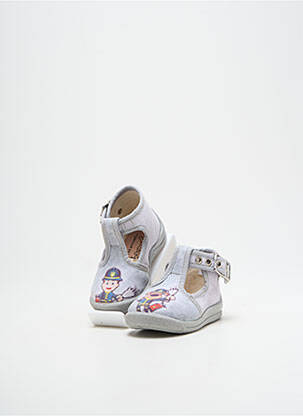 Chaussons/pantoufles voute plantaire bout rond gris BELLAMY garçon
