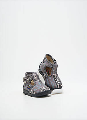 Chaussons/pantoufles voute plantaire bout rond gris BELLAMY garçon