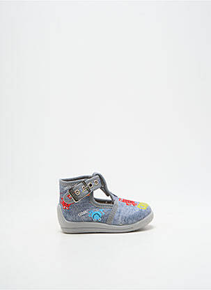 Chaussons/pantoufles voute plantaire bout rond gris BELLAMY garcon