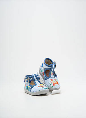 Chaussons/pantoufles voute plantaire bout rond bleu BELLAMY garçon