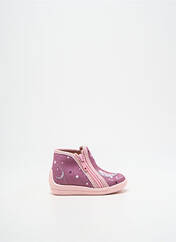 Chaussons/Pantoufles rose BELLAMY pour fille seconde vue