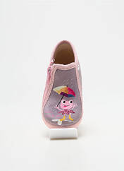 Chaussons/Pantoufles rose BELLAMY pour fille seconde vue