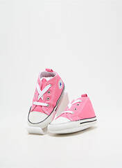 Chaussons/Pantoufles rose CONVERSE pour fille seconde vue