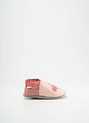 Chaussons/Pantoufles rose ROBEEZ pour fille