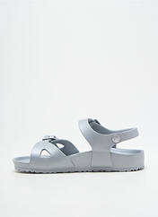 Sandales/Nu pieds argent BIRKENSTOCK pour fille seconde vue