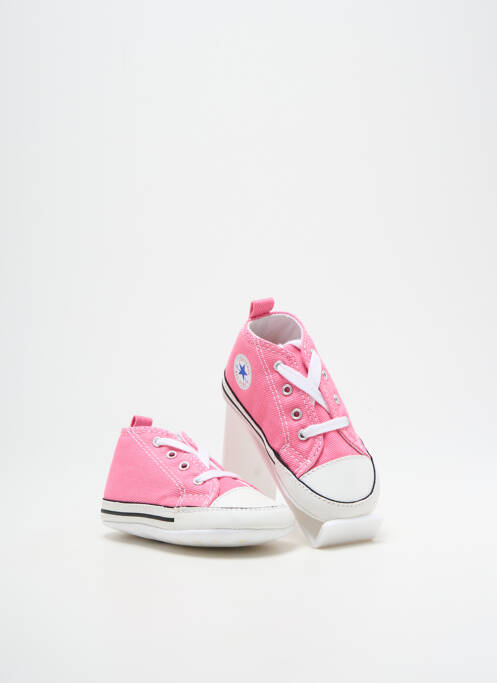 Chaussons/Pantoufles rose CONVERSE pour fille