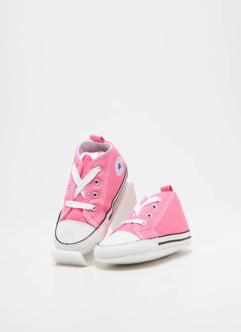 Chaussons/Pantoufles rose CONVERSE pour fille