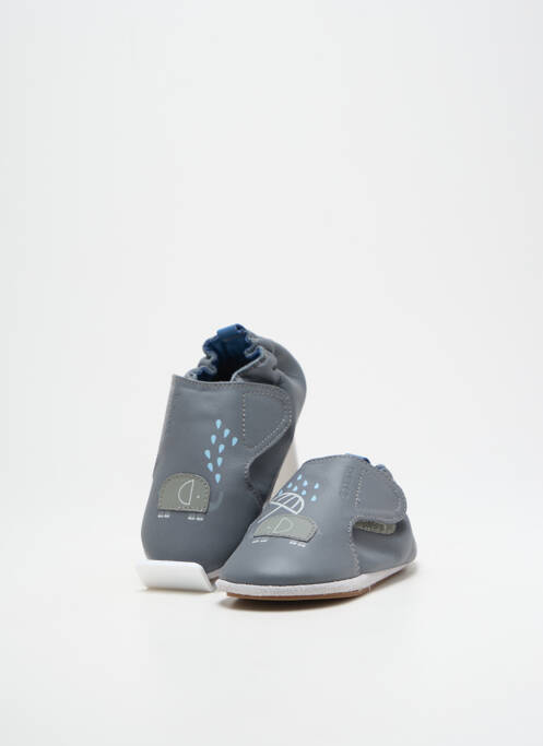 Chaussons/Pantoufles gris ROBEEZ pour garçon