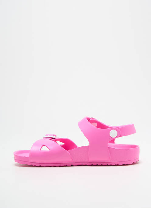 Sandales/Nu pieds rose BIRKENSTOCK pour fille