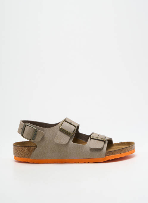 Sandales/Nu pieds gris BIRKENSTOCK pour garçon